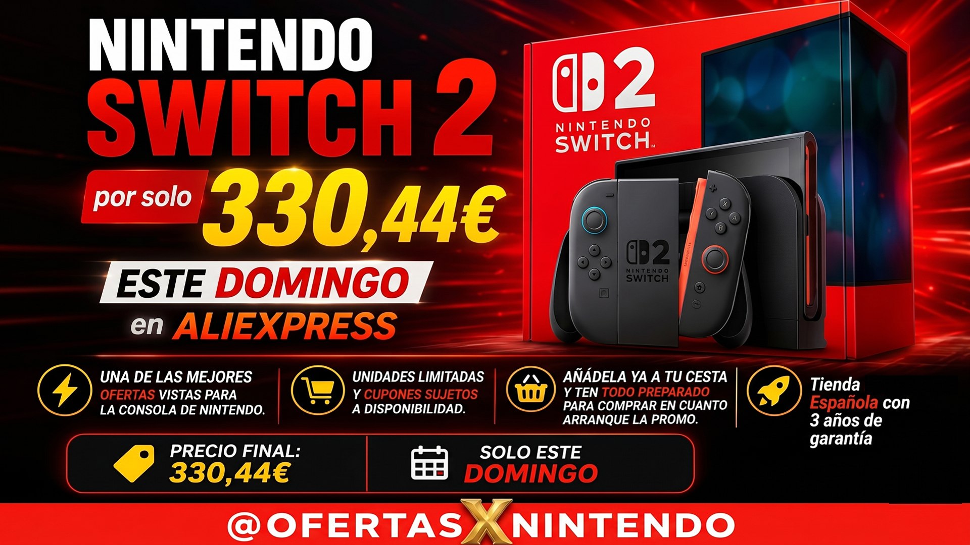 Ofertas X Nintendo - switch y Switch 2 by OfertasXjuegos