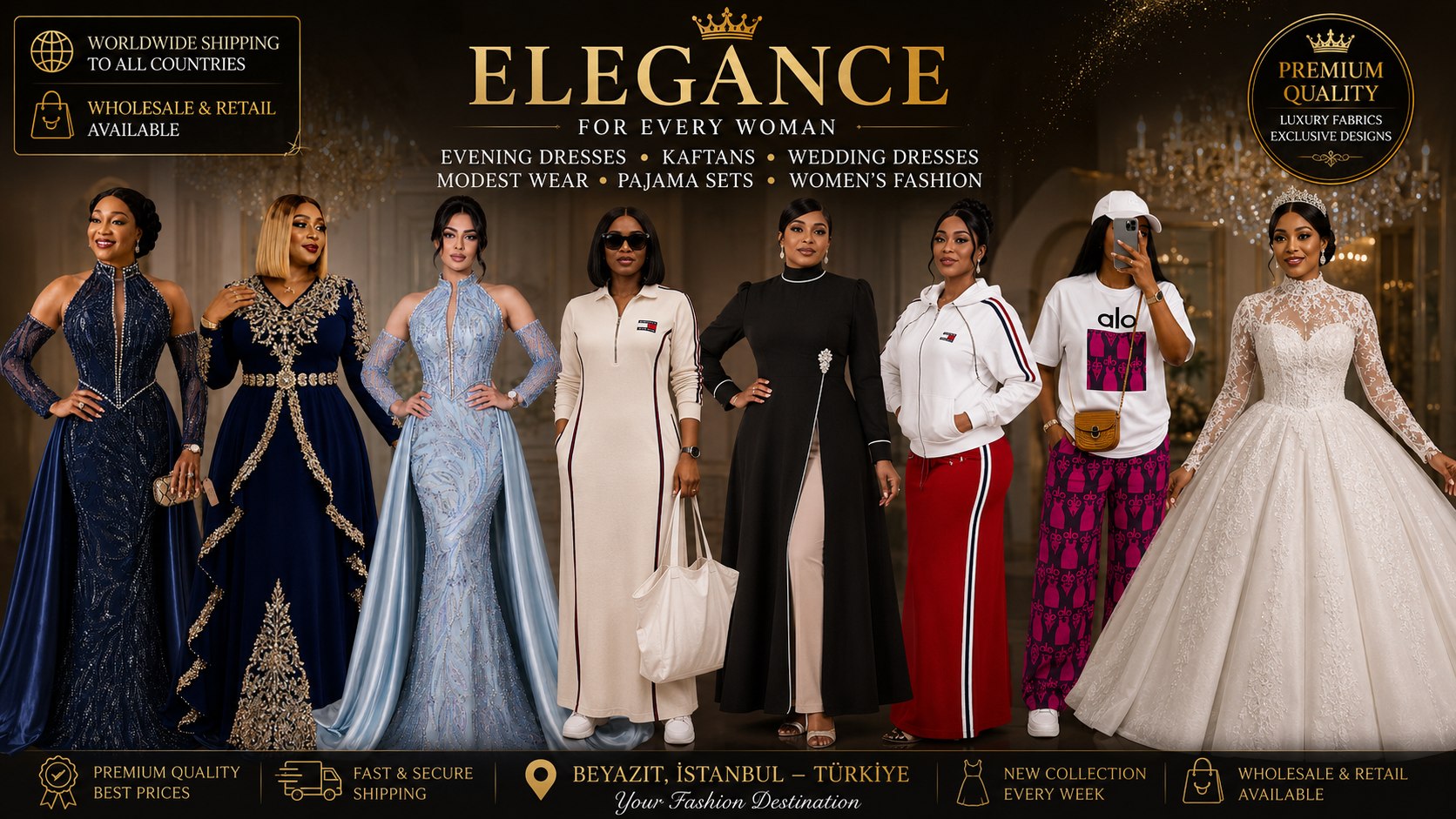 REGAL. DRESSES . WHOLESALE