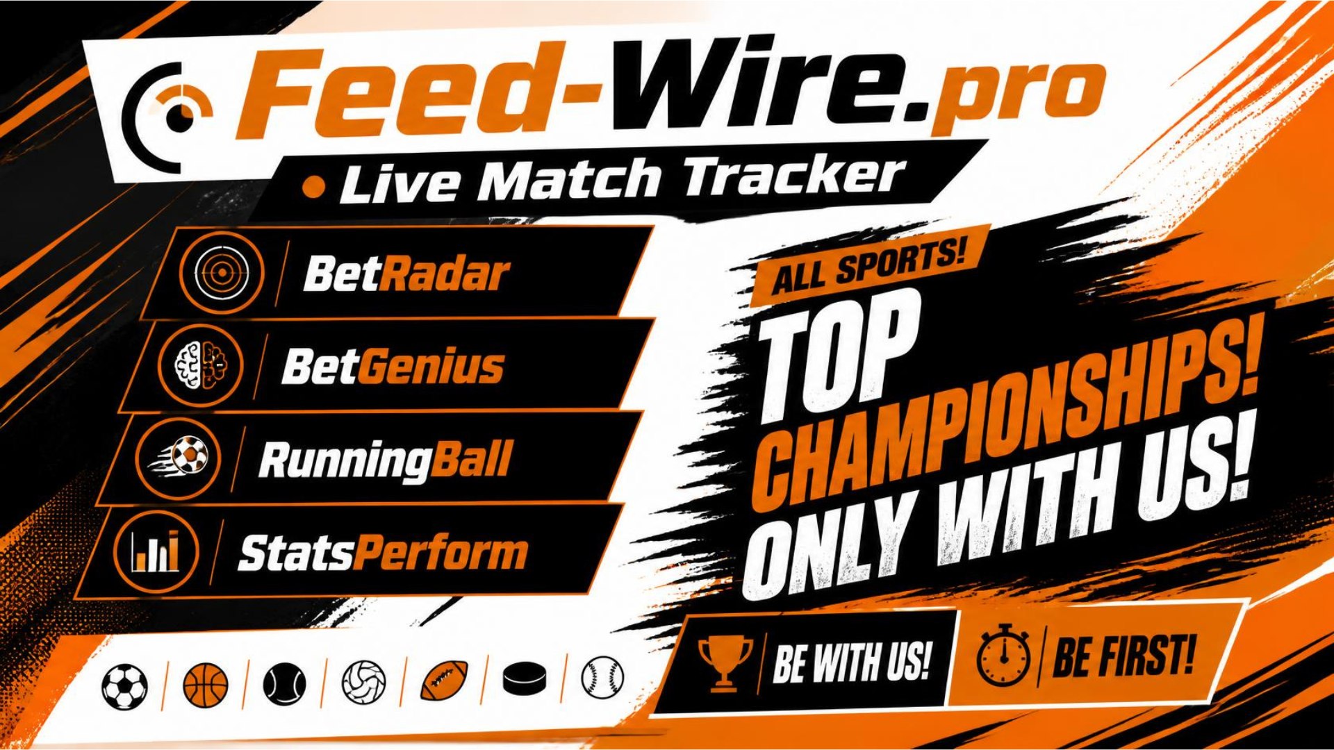 Feed Wire 🔸 BetGenius | BetRadar | Satellite Feeds