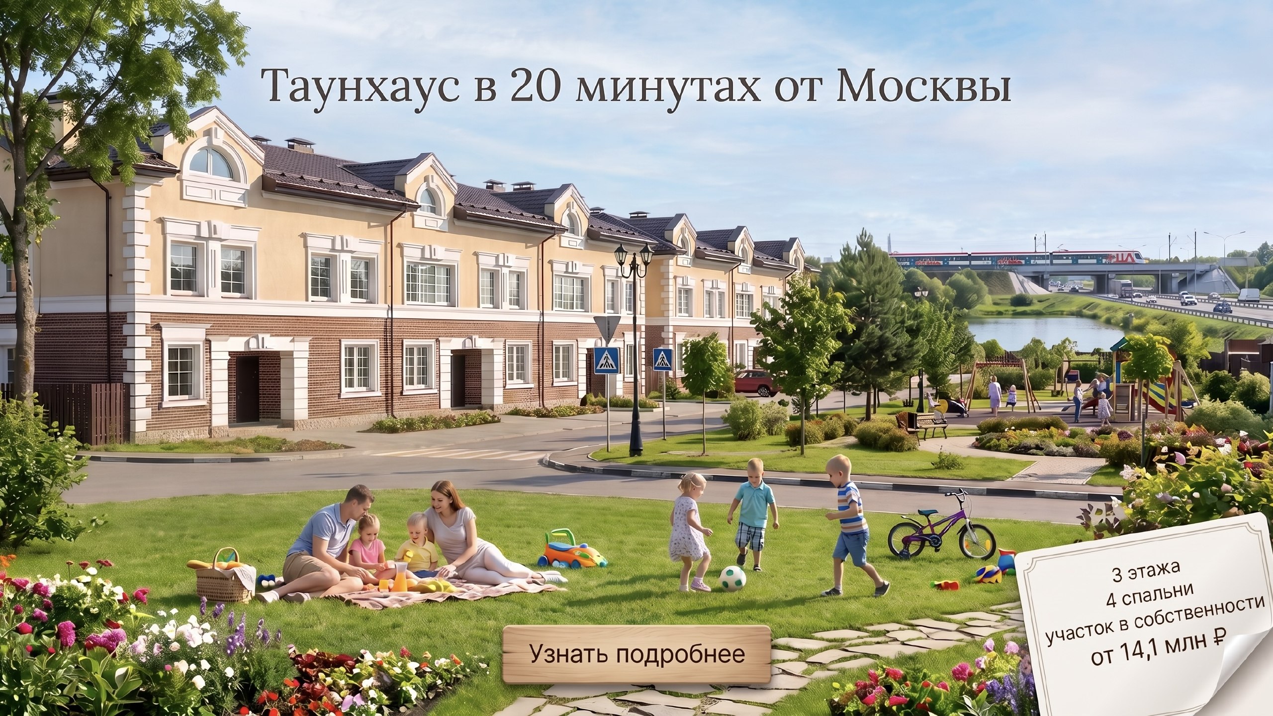 Свой дом рядом с Москвой