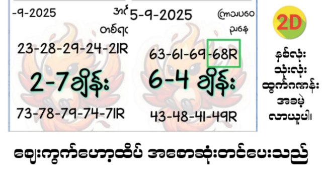 2D3D ( ဟော့ထိပ်စီး )